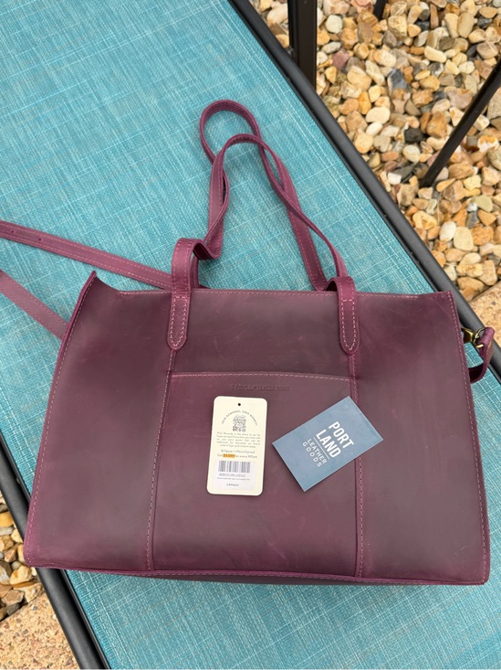 Portland Leather Handbags - Portland Leather Oversized Larkspur Lola Tote